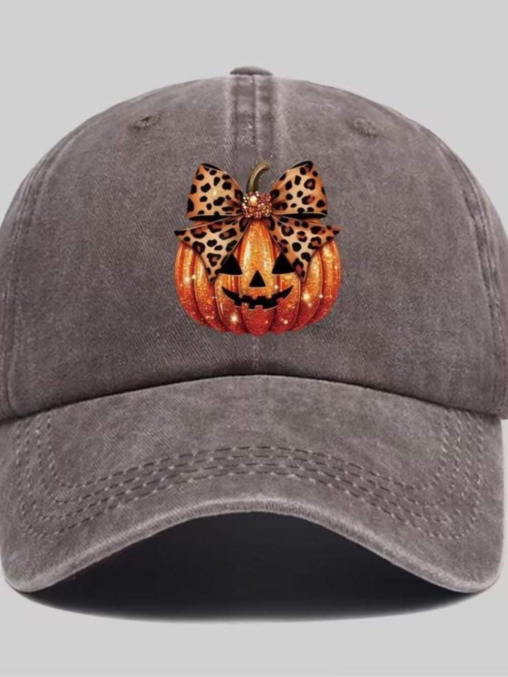 BROWN HALLOWEEN CAP